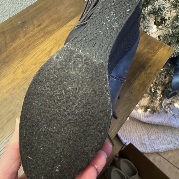 Sbicca grey fringe bootie size 8 - Picture 4 of 5